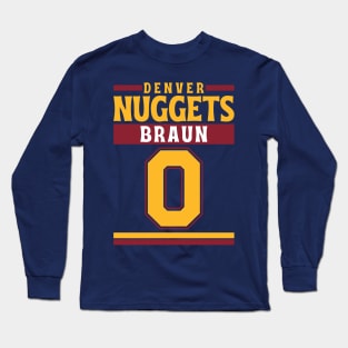 Denver Nuggets Braun 0 Limited Edition Long Sleeve T-Shirt